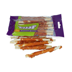 Braaaf - Roll Sticks Kip 12cm - Hondensnack - 80g