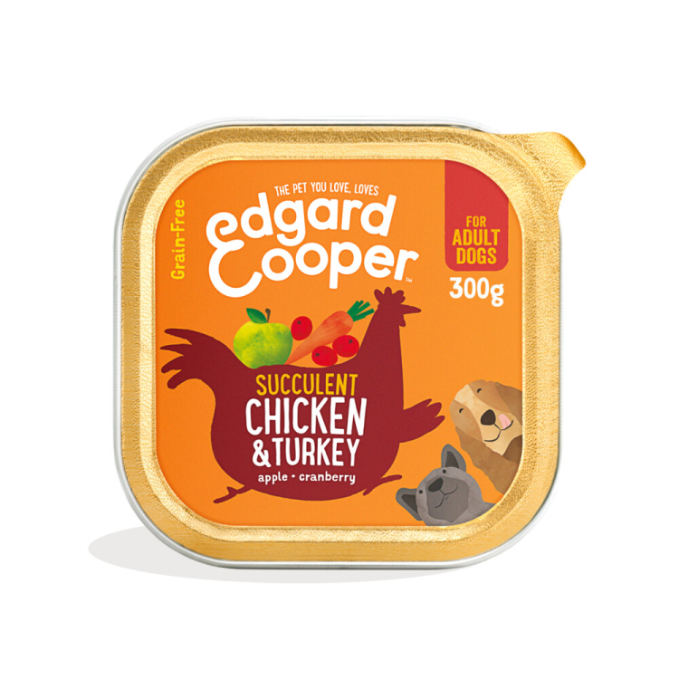 Edgard &amp; Cooper - Tub - Fresh Meat - Chicken &amp; Turkey - 300g