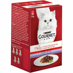 Gourmet - Mon Petit Meat - Cat Food - 6x50g