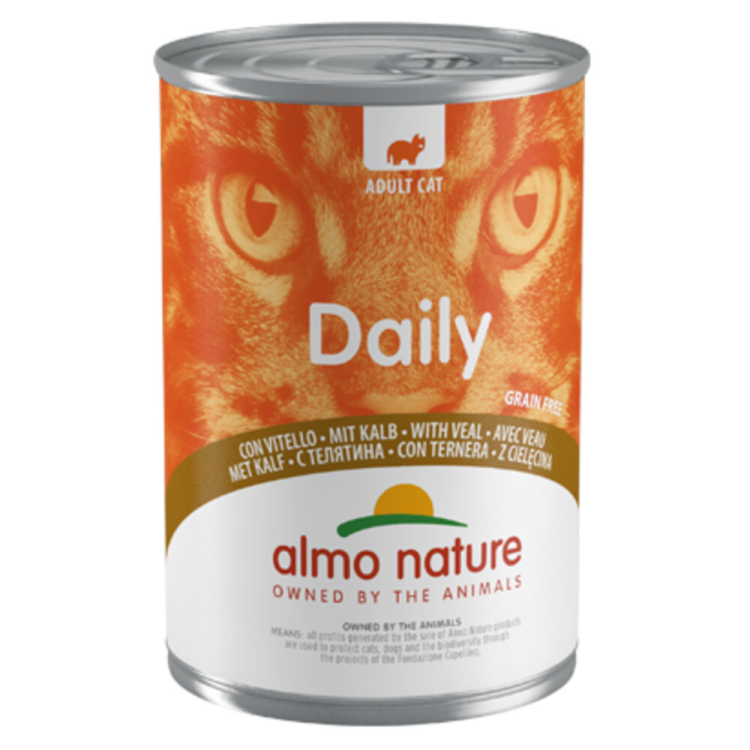 Almo Nature - Daily - Cat Food - Calf - 400g