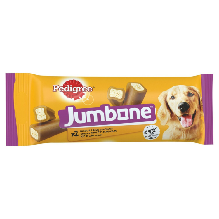 Pedigree - Jumbone Huhn &amp; Lamm Medium - Hundesnacks - 180g