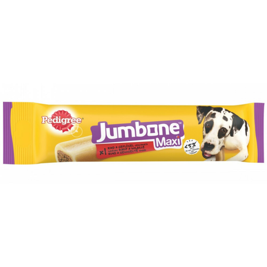 Pedigree - Jumbone Rund & Gevogelte Maxi - Hondensnacks - 180g