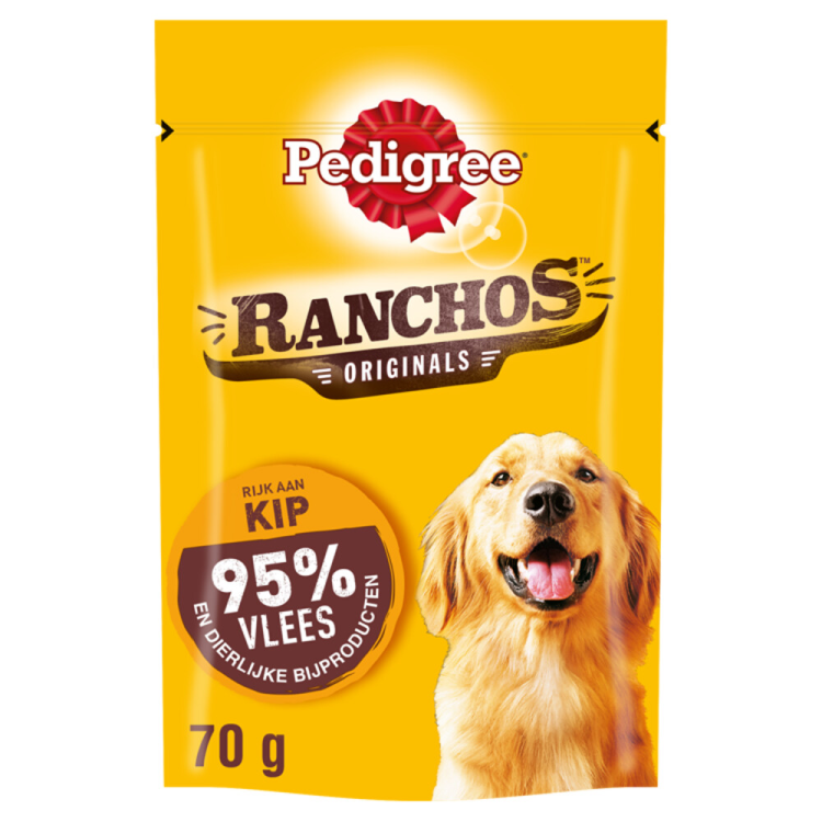 Pedigree - Ranchos Kip - Hondensnacks - 70g