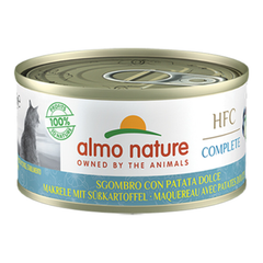 Almo Nature - HFC Complete - Katzenfutter - Makrele &amp; Süßkartoffel - 70g