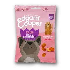 Edgard &amp; Cooper - Hundesnacks - Training Bites - Ente und Huhn mit Banane und Kürbis - 50g