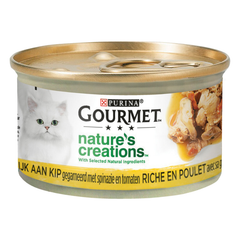 Gourmet - Naturals Canned Tomato &amp; Spinach - Cat Food - 85g