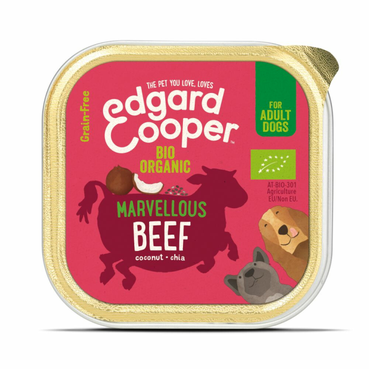 Edgard &amp; Cooper - Wanne - Frischfleisch - Bio - Rind - 100g