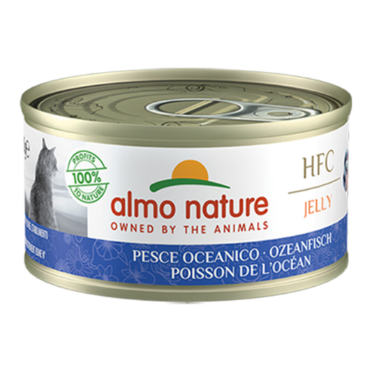 Almo Nature - HFC Jelly - Katzenfutter - Meeresfisch - 70g