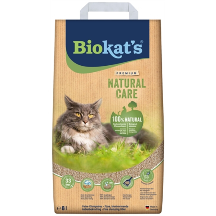 Biokat's - Natural Care - Cat litter - 8L