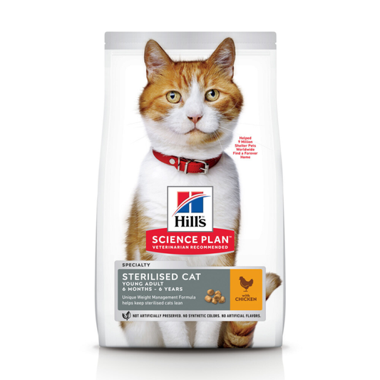 Hill's - Science Plan - Kattenvoer - Young Adult - Sterilised - Kip