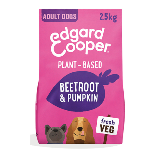 Edgard &amp; Cooper - Gemüse - Hundefutter - Rote Beete &amp; Kürbis - 2,5 kg