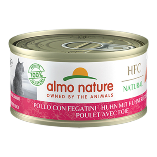 Almo Nature - HFC Natural - Cat Food - Chicken and Liver - 70g