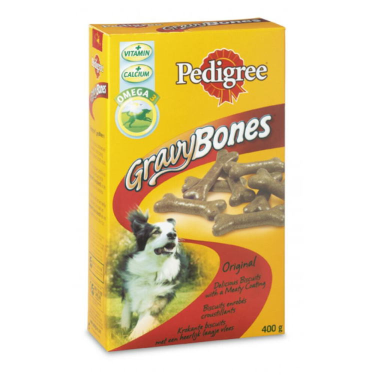 Pedigree - Biscrok Gravy Bones - Hundesnacks - 400g