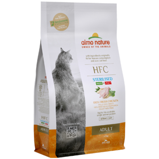 Almo Nature - HFC Adult - Sterilized - Cat Food - Fresh Chicken - 1.2kg